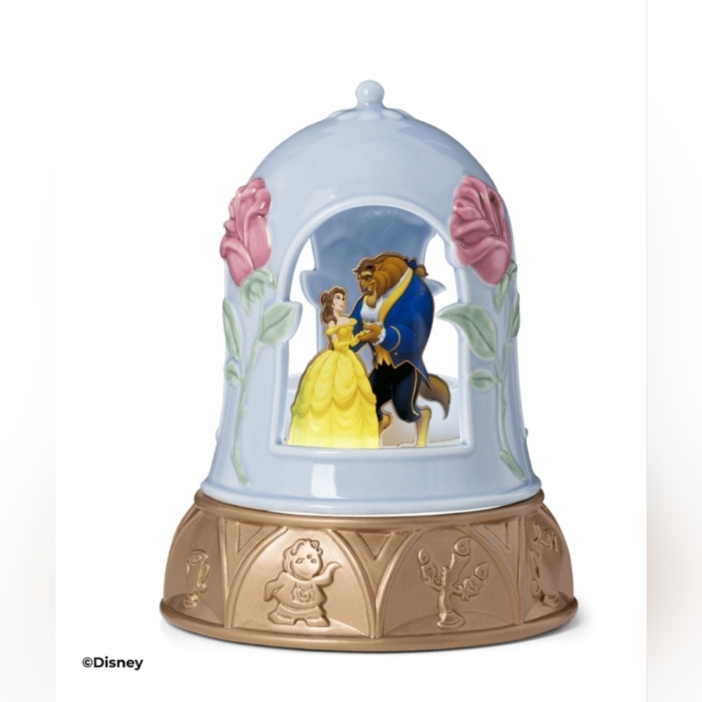 Scentsy Disney Beauty & The Beast Enchanted Love Warmer The Last Petal Wax Belle - Picture 2 of 10